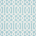 Imperial Trellis Indoor Outdoor fabric in aqua color - pattern number 73161 - by Schumacher in the Indoor-Outdoor Prints & Wovens collection