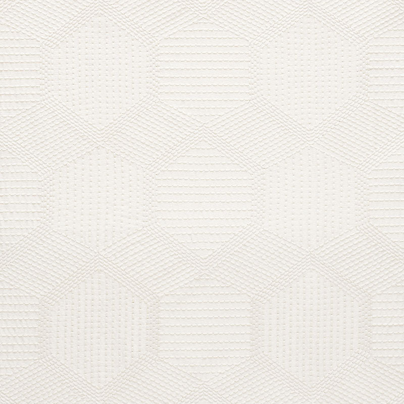 Tortuga Embroidery fabric in ivory color - pattern number 73200 - by Schumacher in the Au Naturel collection