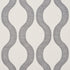 Ondata fabric in charcoal color - pattern number 73222 - by Schumacher in the Au Naturel collection