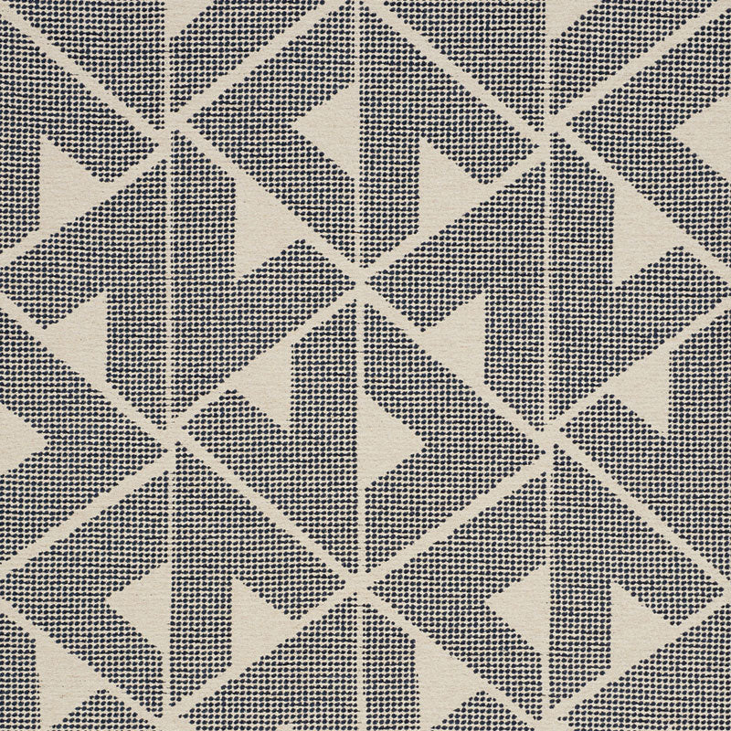 Sierra fabric in indigo color - pattern number 73272 - by Schumacher in the Orpheum collection