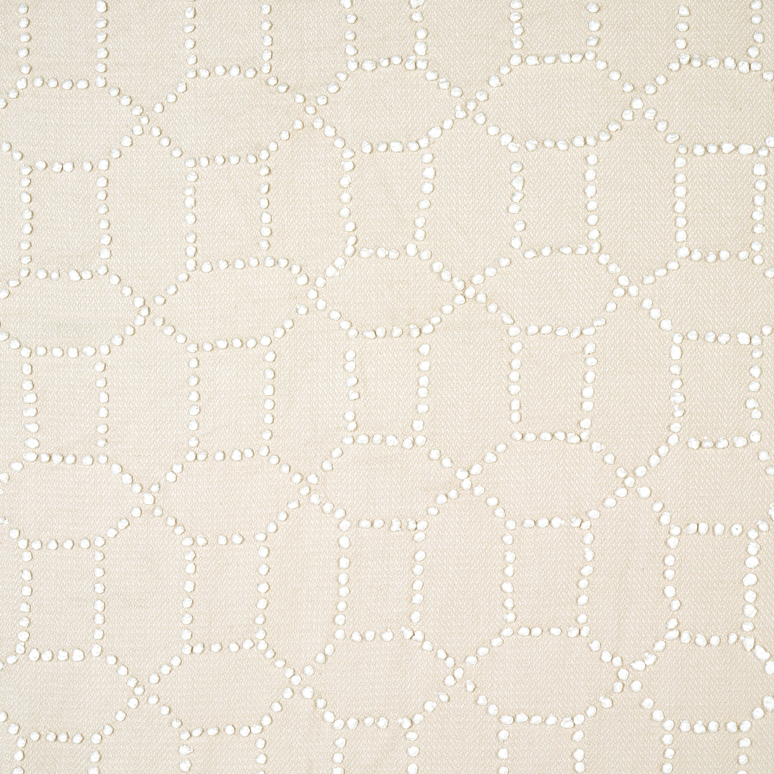 Vento Embroidery fabric in natural color - pattern number 73280 - by Schumacher in the Au Naturel collection