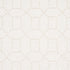 Vento Embroidery fabric in ivory color - pattern number 73281 - by Schumacher in the Natura collection