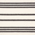 Dune Stripe fabric in black color - pattern number 73290 - by Schumacher in the Au Naturel collection