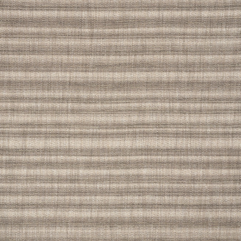 Petra Stripe fabric in stone color - pattern number 73360 - by Schumacher in the Au Naturel collection