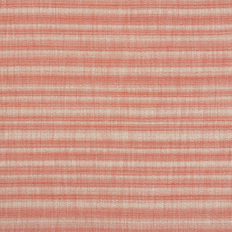 Petra Stripe fabric in clay color - pattern number 73363 - by Schumacher in the Au Naturel collection