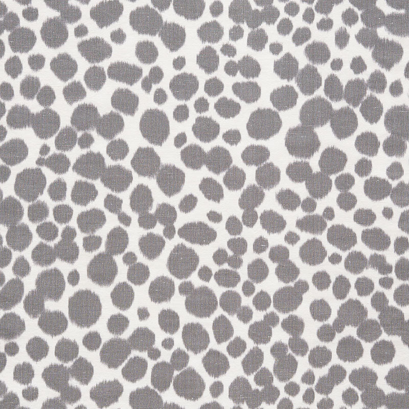 Zoe fabric in graphite color - pattern number 73413 - by Schumacher in the Happy Together collection