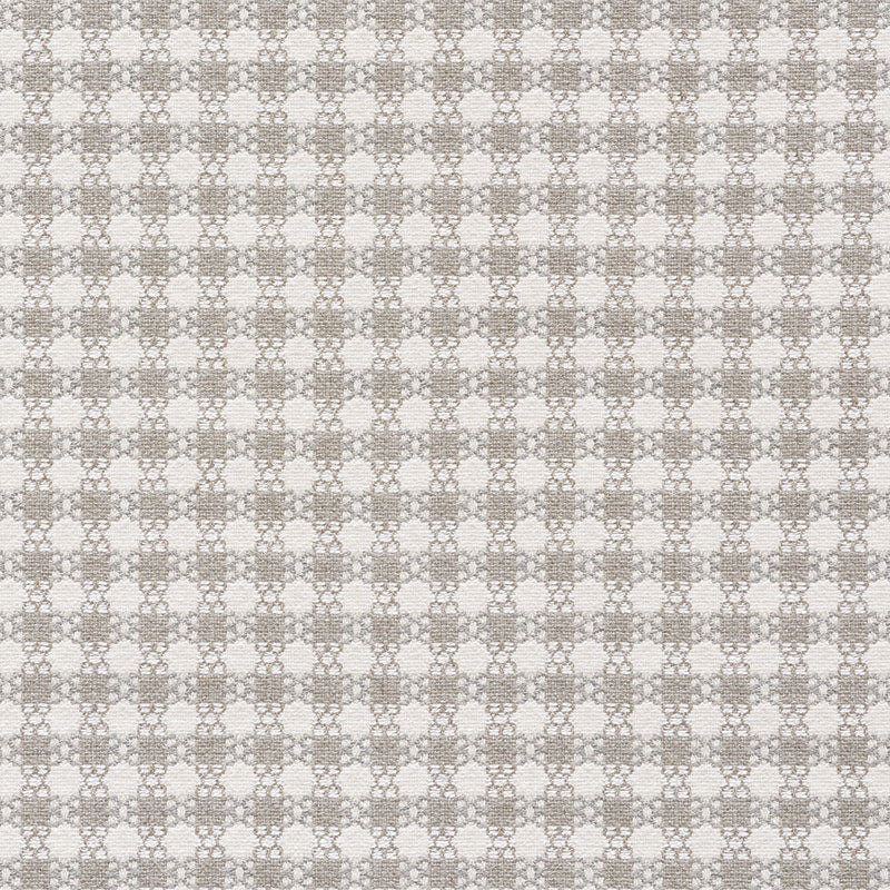 Checkmate fabric in grey color - pattern number 73431 - by Schumacher in the Happy Together collection