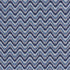 Bargello Wave fabric in blue color - pattern number 73440 - by Schumacher in the Happy Together collection