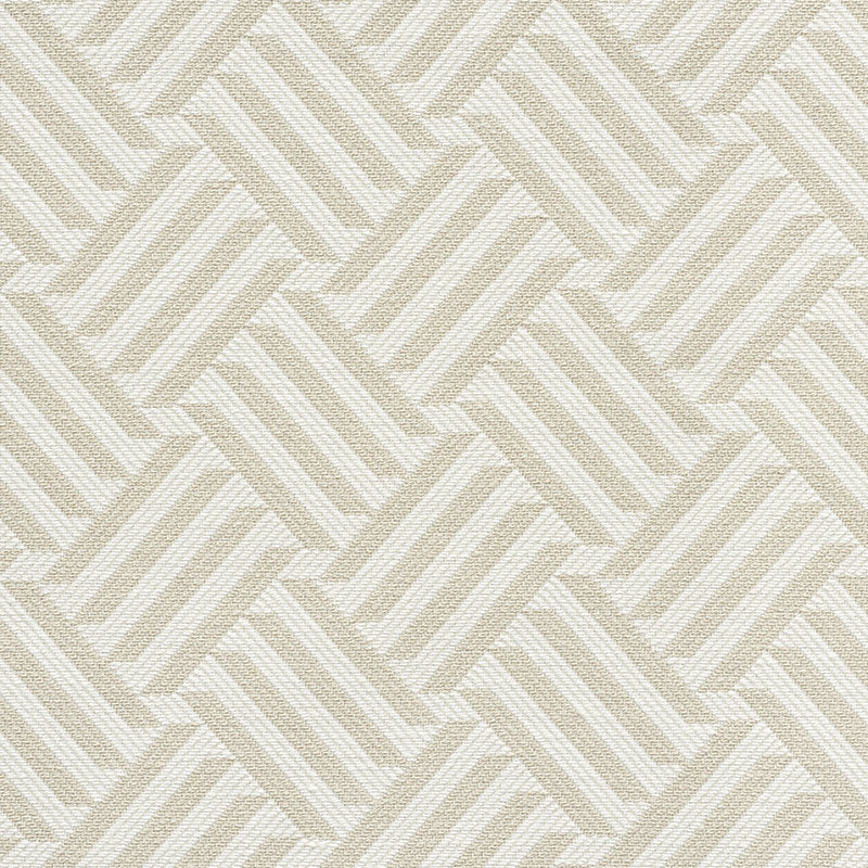 Cross Hatch fabric in natural color - pattern number 73450 - by Schumacher in the Happy Together collection