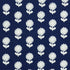 Paley Embroidery fabric in blue color - pattern number 73483 - by Schumacher in the Happy Together collection