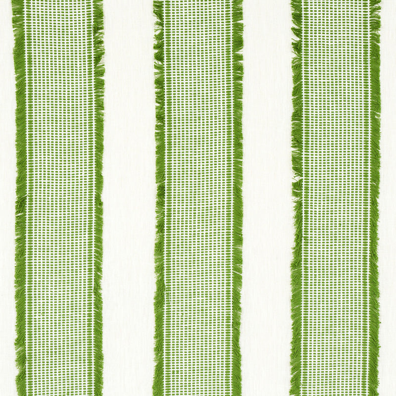 Tulum Casement fabric in green color - pattern number 73594 - by Schumacher in the Happy Together collection