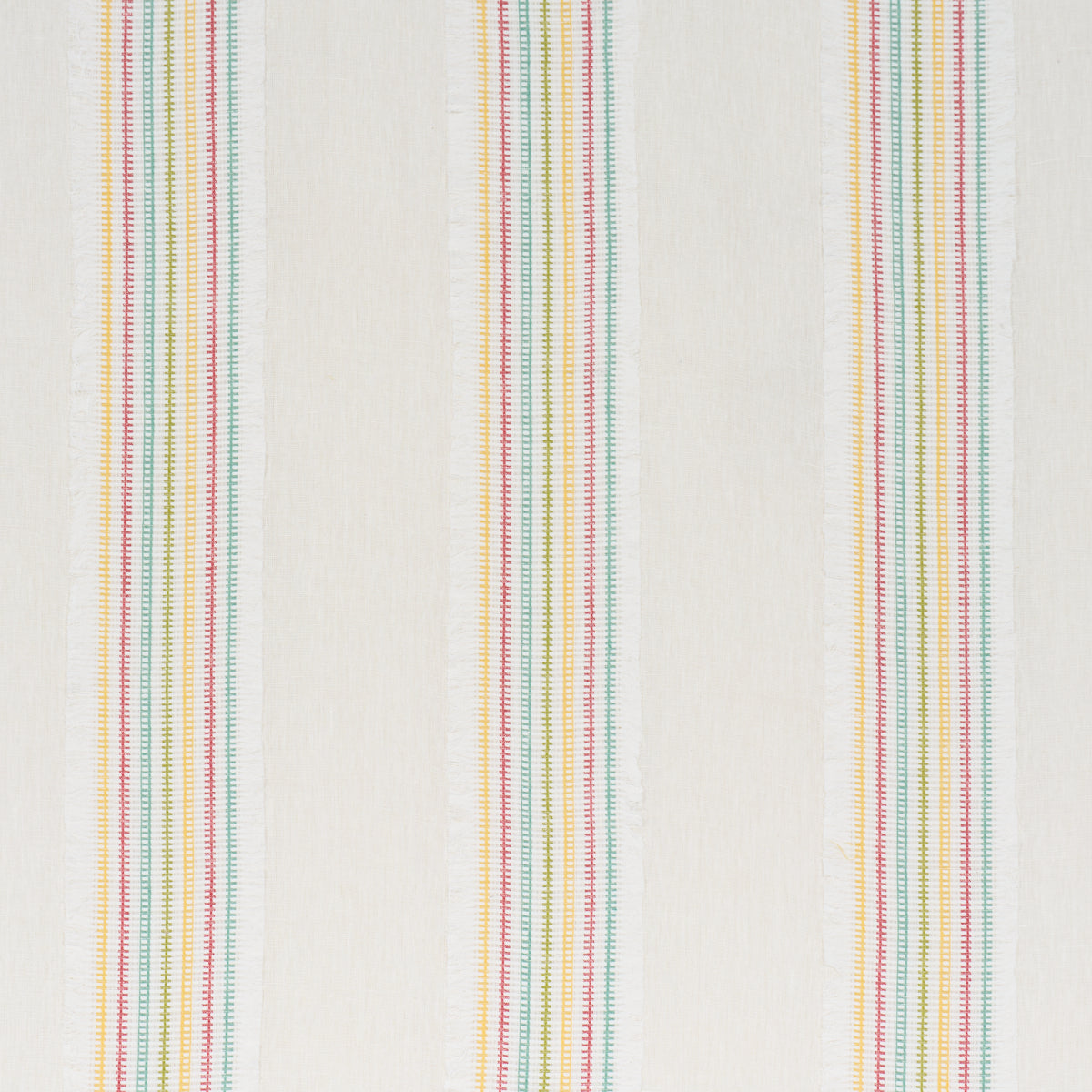Tulum Casement fabric in mutli color - pattern number 73597 - by Schumacher in the Sheers &amp; Casements III collection
