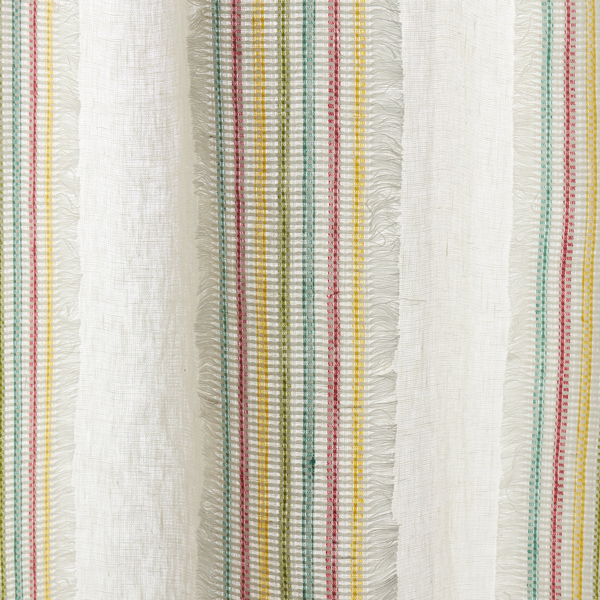 Tulum Casement fabric in mutli color - pattern number 73597 - by Schumacher in the Sheers &amp; Casements III collection