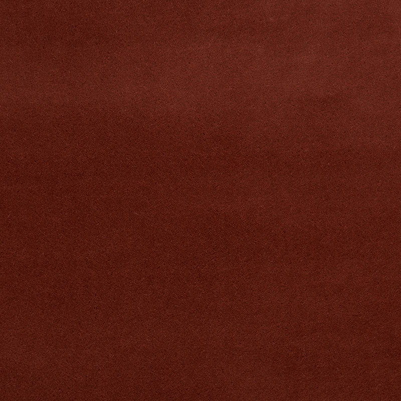 Regal Mohair fabric in rosewood color - pattern number 73686 - by Schumacher in the Perfect Basics: Velvet collection