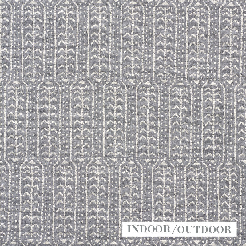 Zonda Indoor Outdoor fabric in charcoal color - pattern number 73761 - by Schumacher in the Indoor/Outdoor Wovens collection