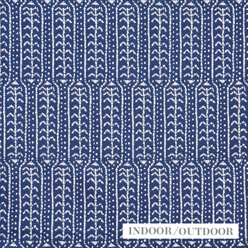 Zonda Indoor Outdoor fabric in indigo color - pattern number 73762 - by Schumacher in the Indoor/Outdoor Wovens collection