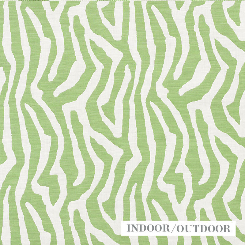 Amanzi Indoor Outdoor fabric in leaf color - pattern number 73783 - by Schumacher in the Indoor/Outdoor Wovens collection
