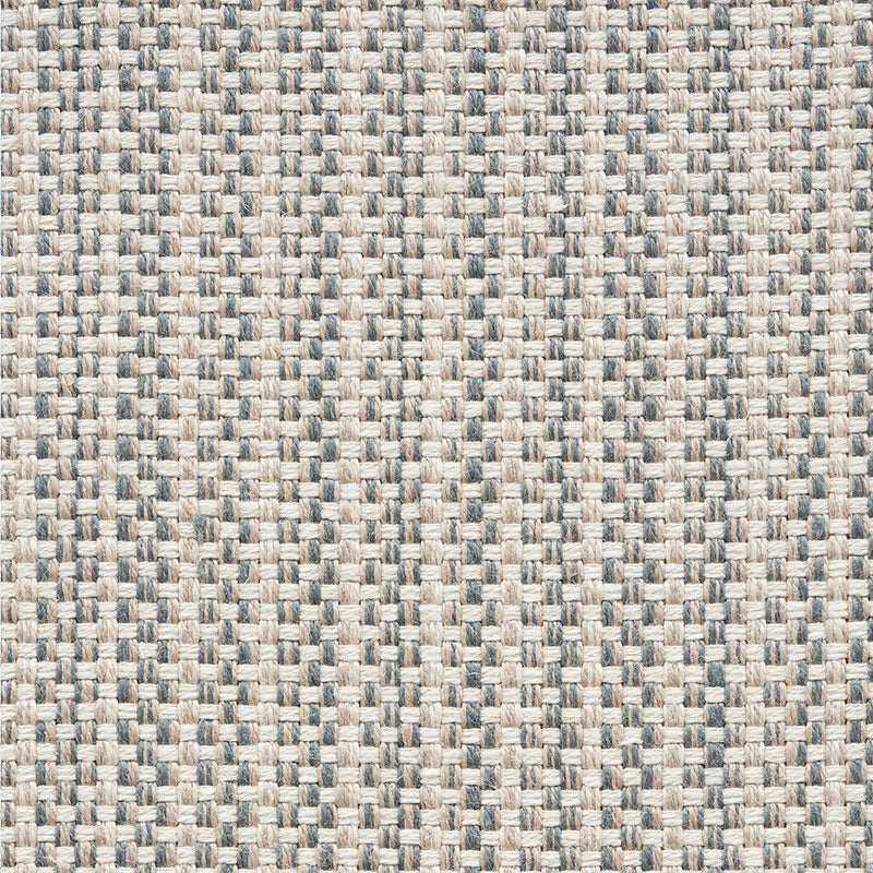 Rustic Basketweave fabric in stone color - pattern number 73881 - by Schumacher in the Indoor/Outdoor Linen collection