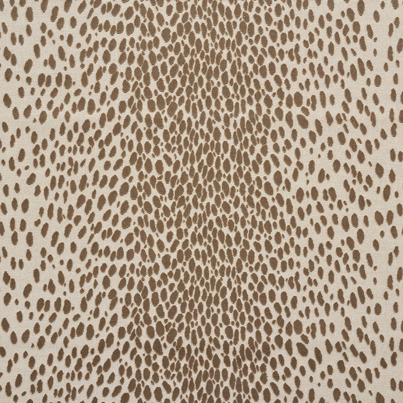 Cheetah Velvet fabric in natural color - pattern number 73911 - by Schumacher in the Cut &amp; Patterned Velvets collection