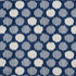 Cirque Velvet fabric in lapis color - pattern number 73921 - by Schumacher in the Cut & Patterned Velvets collection