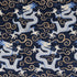Bixi Velvet fabric in midnight blue color - pattern number 73976 - by Schumacher in the Cut & Patterned Velvets collection