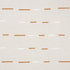 Overlapping Dashes fabric in brown and white color - pattern number 74030 - by Schumacher in the Caroline Z Hurley collection
