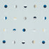 Joshua Tree fabric in multi on sky color - pattern number 74045 - by Schumacher in the Caroline Z Hurley collection