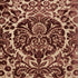 Morimont Velvet fabric in rosewood color - pattern number 74072 - by Schumacher in the Cut & Patterned Velvets collection