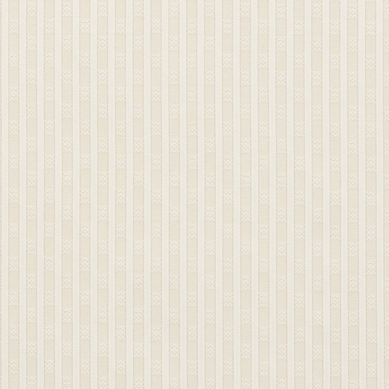 Beverly Stripe fabric in neutral color - pattern number 74213 - by Schumacher in the Mark D. Sikes collection