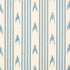 Santa Barbara Ikat fabric in china blue color - pattern number 74223 - by Schumacher in the Mark D. Sikes collection