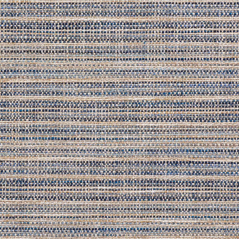 Formentera Performance fabric in navy color - pattern number 74432 - by Schumacher in the Open Sky collection