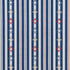 Rhodes Stripe fabric in navy color - pattern number 74460 - by Schumacher in the Open Sky collection