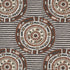 Corfu fabric in black neutral color - pattern number 74471 - by Schumacher in the Primitive Beauty collection