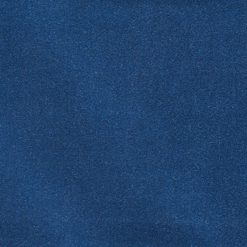 San Carlo Mohair Velvet fabric in lapis color - pattern number 74504 - by Schumacher in the Perfect Basics: Velvet collection
