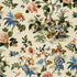 Anshun fabric in paprika and blue color - pattern number 75020 - by Schumacher in the Classic Prints collection