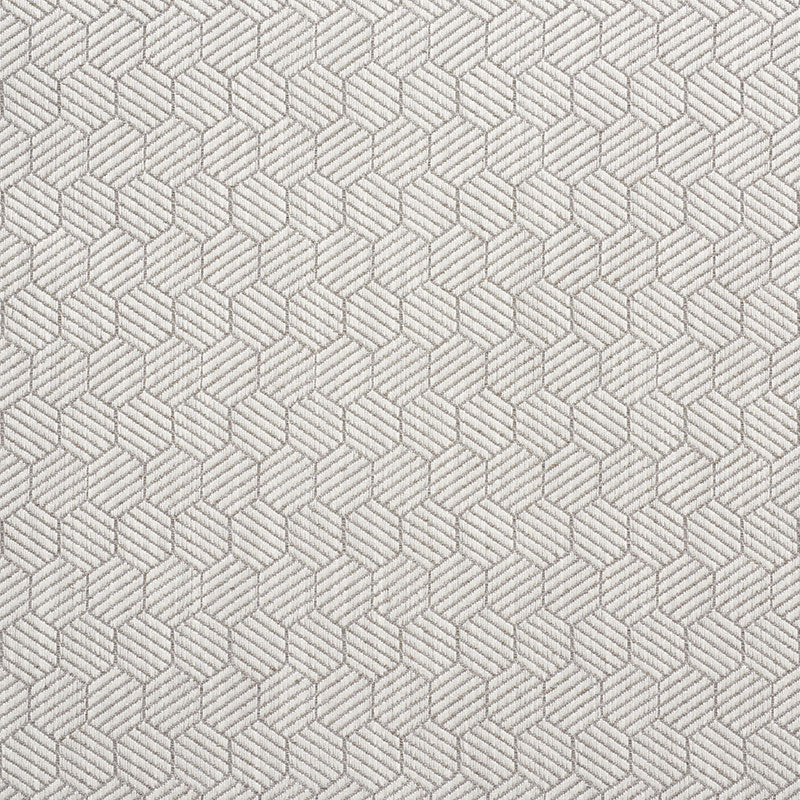 Abaco fabric in grey color - pattern number 75342 - by Schumacher in the Nautilus collection