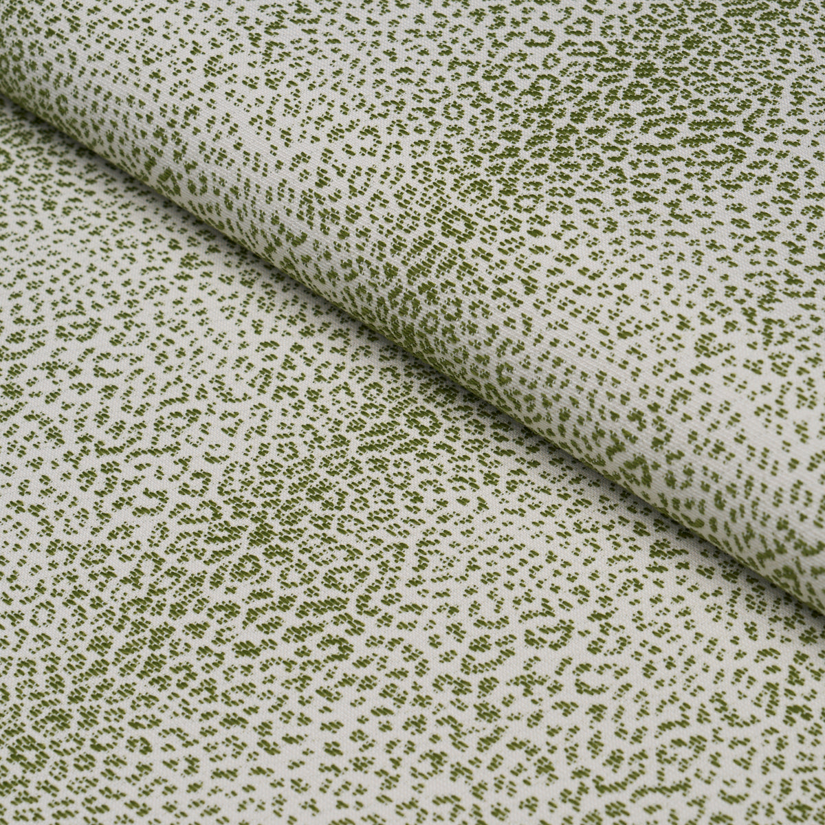 Mini Leopard Outdoor fabric in green color - pattern number 75439 - by Schumacher in the Perennial Favorites collection