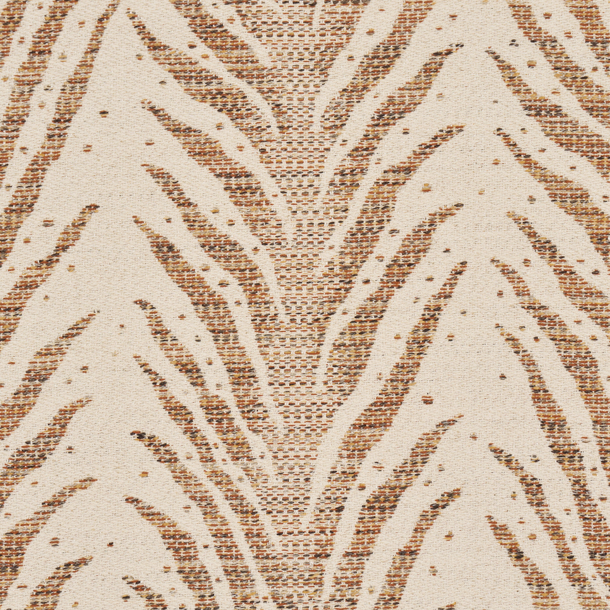 Creeping Fern fabric in biscuit color - pattern number 75455 - by Schumacher in the Atelier Paris collection