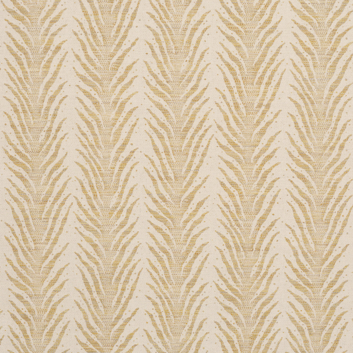 Creeping Fern fabric in mimosa glow color - pattern number 75456 - by Schumacher in the Atelier Paris collection