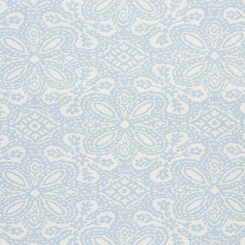 Hardwick fabric in sky color - pattern number 75512 - by Schumacher in the New Traditional collection