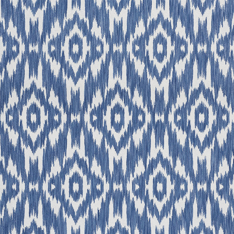 Dorset fabric in indigo color - pattern number 75553 - by Schumacher in the New Traditional collection