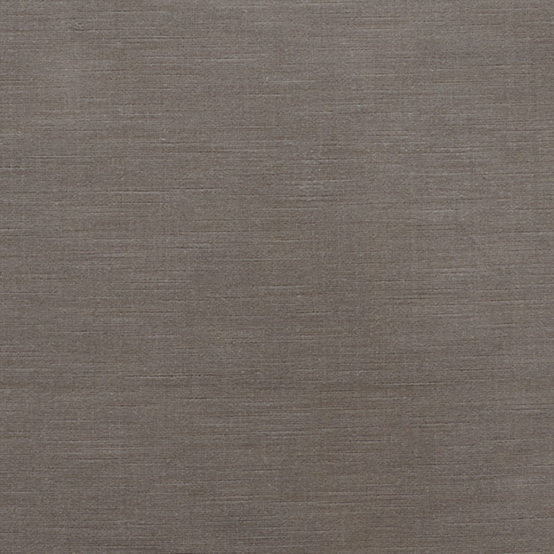 Antique Linen Velvet II fabric in pewter color - pattern number 75701 - by Schumacher in the Perfect Basics: Velvet collection