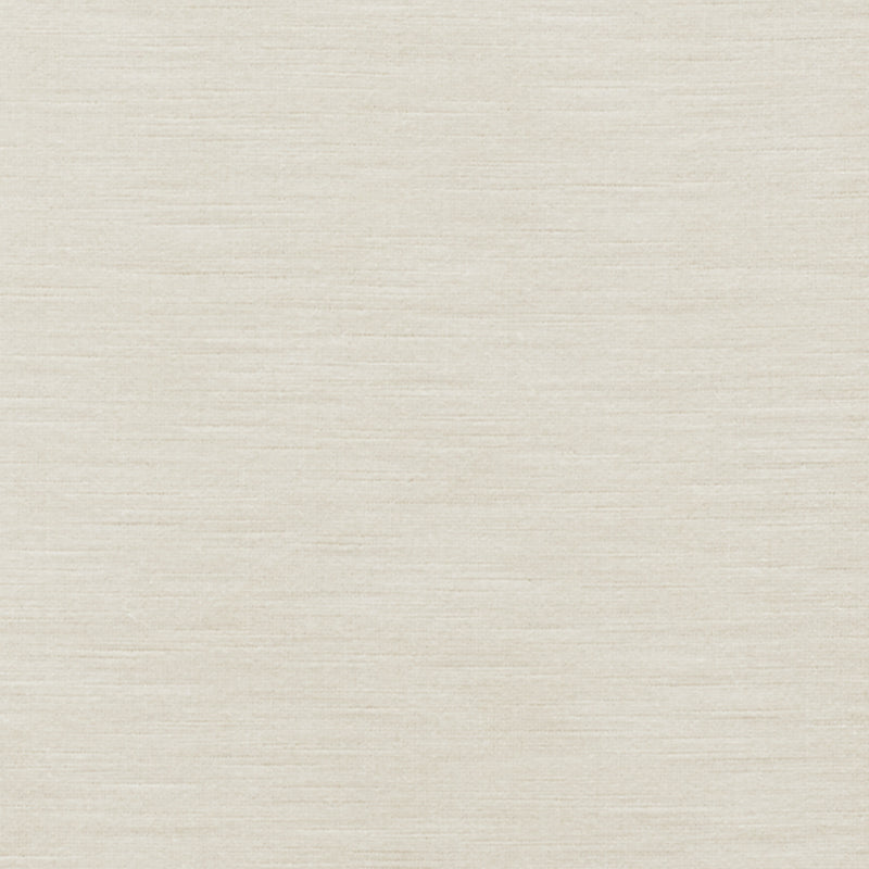 Antique Linen Velvet II fabric in oyster color - pattern number 75703 - by Schumacher in the Perfect Basics: Velvet collection