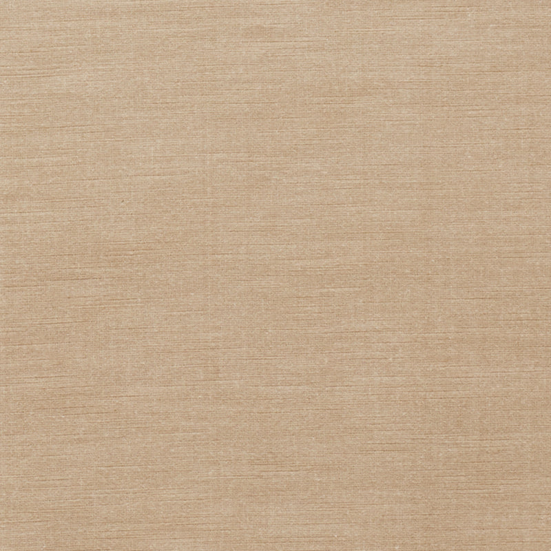 Antique Linen Velvet II fabric in natural color - pattern number 75704 - by Schumacher in the Perfect Basics: Velvet collection