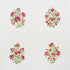 Antalya Medallion Embroidery fabric in garnet color - pattern number 75741 - by Schumacher in the Ottoman Chic collection
