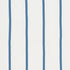 Stripe Applique Sheer fabric in blue color - pattern number 75760 - by Schumacher in the Natural Sheers collection