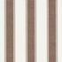 Rafe Stripe fabric in berber brown color - pattern number 75822 - by Schumacher in the Veere Grenney collection