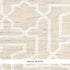 Arabesque Maze Sheer fabric in natural color - pattern number 75871 - by Schumacher in the Patterned Sheers & Casements collection
