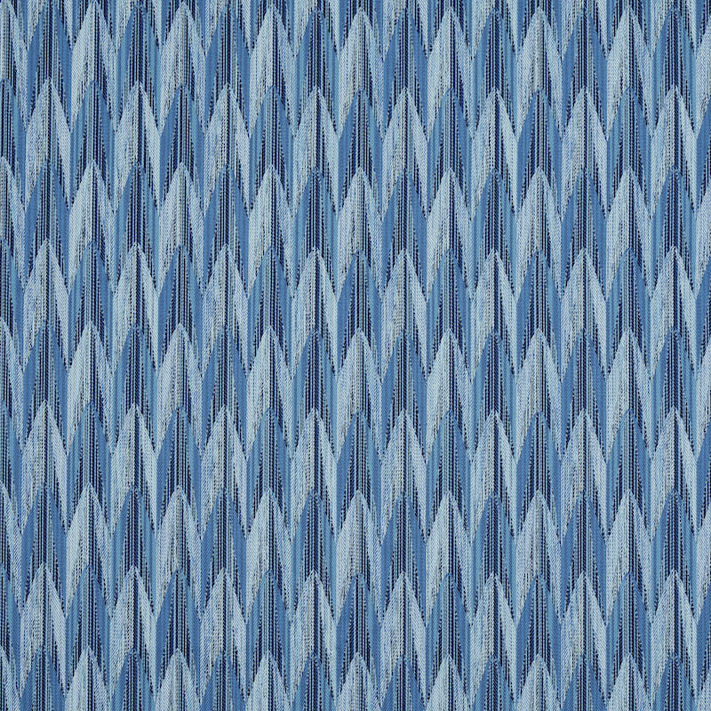 Verdant Indoor Outdoor fabric in blue color - pattern number 75912 - by Schumacher in the Indoor-Outdoor Prints &amp; Wovens collection