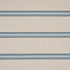 Garden Stripe Indoor Outdoor fabric in blue color - pattern number 75973 - by Schumacher in the Indoor/Outdoor Recolors collection
